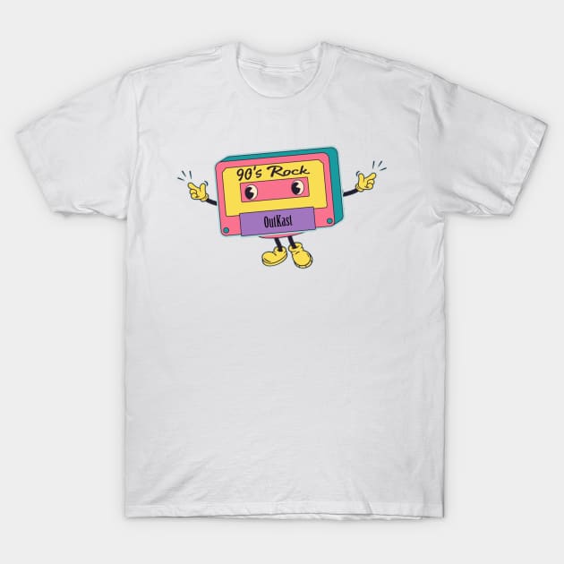 Music cassette man - Kast T-Shirt by Teropong Kota